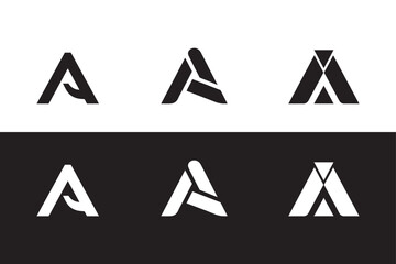 Simple Arrow Up Logo Image. Green Geometric Arrow Shape Line Style isolated on Dual Background. Flat Vector Logo Design Template Element Usable for