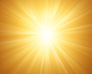 Obraz premium Bright, radiant sunburst background.