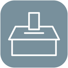 Referendum vector icon illustration of Law & Legislation iconset.