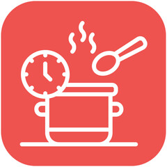Food Preparation vector icon illustration of Street Food iconset.