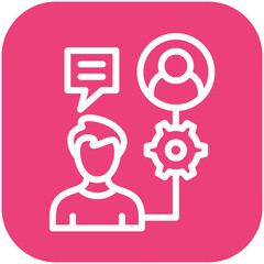 Onboarding vector icon illustration of Business Training iconset.