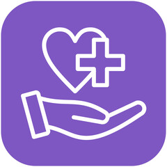 Obraz premium Health Care vector icon illustration of Gig Economy iconset.