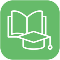 Education vector icon illustration of Generation Gap iconset.