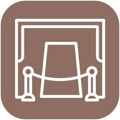 Gala vector icon illustration of Award Events iconset.