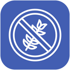 Gluten Free vector icon illustration of Catering iconset.