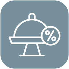 Concession Catering vector icon illustration of Catering iconset.