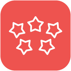 Star vector icon illustration of Achievements iconset.