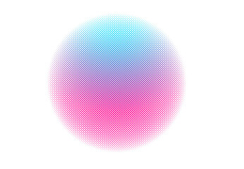 Halftone dot background