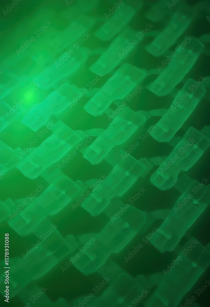 Poster abstract futuristic space matrix background with green neon and laser lights