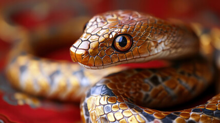 Fototapeta premium Chinese New Year Celebration for the Year of the Snake