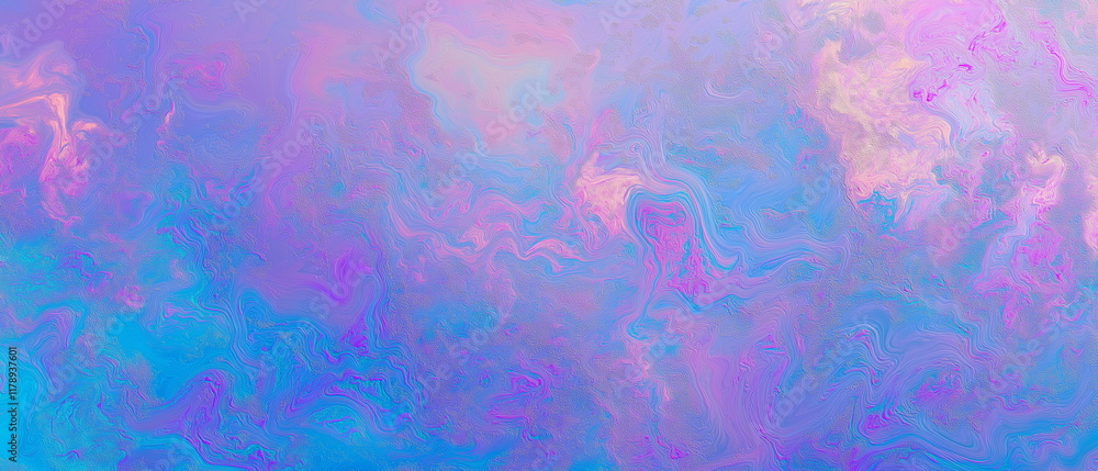 Poster harmony of forms and textures. gradient - dynamic gradients with an iridescent ef_003