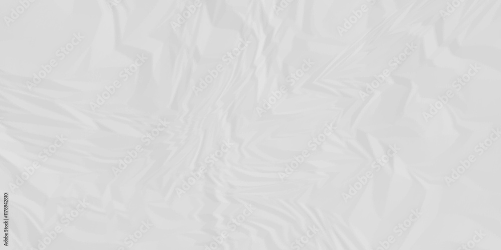 Poster white crumple paper texture . white wrinkled paper texture. white paper texture . white crumpled and