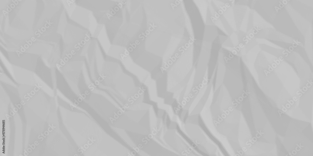 Poster white crumple paper texture . white wrinkled paper texture. white paper texture . white crumpled and