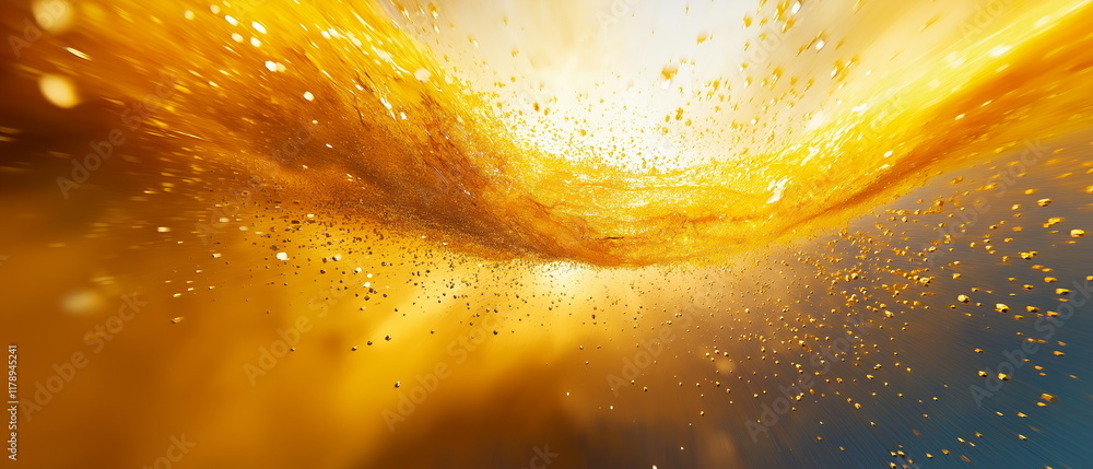 Poster harmony of forms and textures. particle flow gas dynamics. morphogenesis model st_001