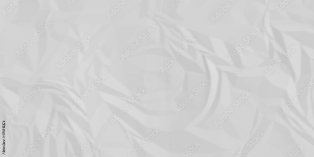 Poster white crumple paper texture . white wrinkled paper texture. white paper texture . white crumpled and