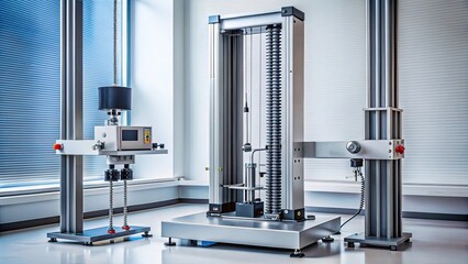 Laboratory analysis of fibers tension test , laboratory, analysis, fibers, tension, test, scientific, experiment