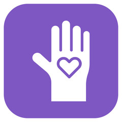 Obraz premium Volunteerism icon vector image. Can be used for Youth Day.