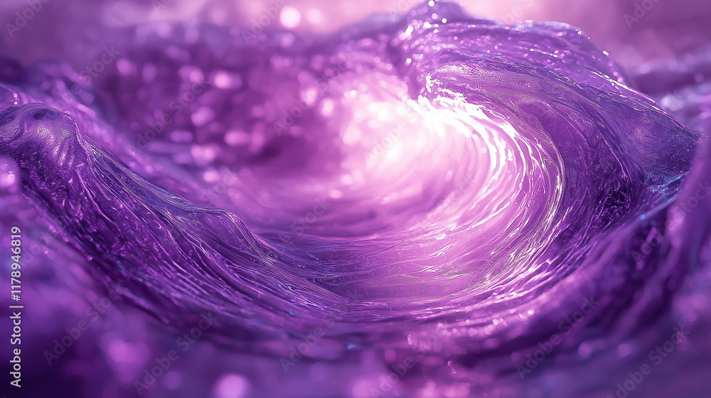 Poster harmony of forms and textures. plasma vortex. influence digital manipulation of b_001