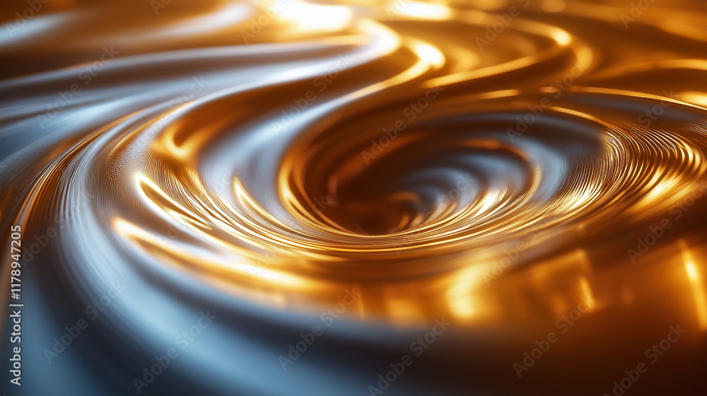 Poster harmony of forms and textures. plasma vortex. shiny surfaces - lacquered. perspec_001