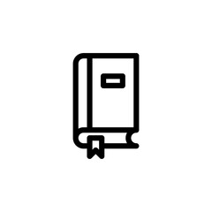 open book icon vector sign 