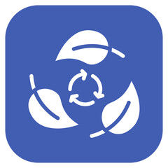 Sustainable icon vector image. Can be used for Upcycling.