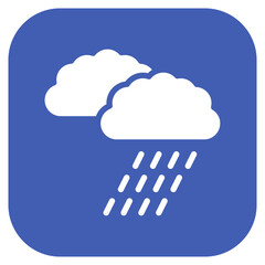 Downpour icon vector image. Can be used for Monsoon.