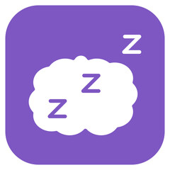 Zzz icon vector image. Can be used for Time to Sleep.