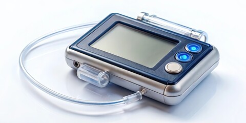 Automated insulin pump for blood glucose regulation