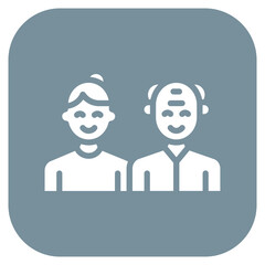 Grandparenting icon vector image. Can be used for Grandparents.