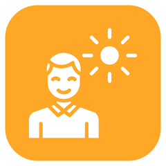 Grandparents Wisdom icon vector image. Can be used for Grandparents.