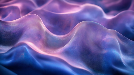 Obraz premium Harmony of forms and textures. Shimmer - Metallic shimmers with a chameleon effec_003