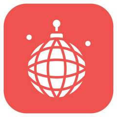 Disco Ball icon vector image. Can be used for Nightclub.