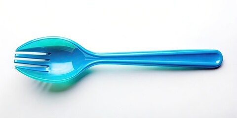 Plastic spork isolated on background, plastic, spork, utensil, hybrid, cutlery, disposable,lightweight, versatile