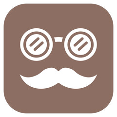Disguise icon vector image. Can be used for Private Detective.