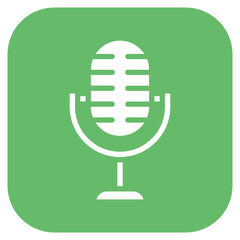 Voice Recorder icon vector image. Can be used for Private Detective.
