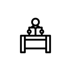 student icon sign vector design