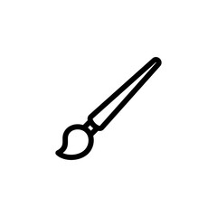 paintbrush icon sign vector design