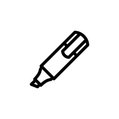 highlighter icon sign vector design