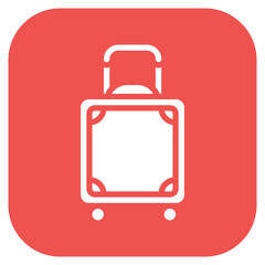 Carry On icon vector image. Can be used for Travel Packaging.