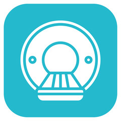 CT Scan icon vector image. Can be used for Orthopedics.