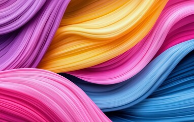 Abstract Swirling Colorful Textile Fabric Texture Background Design Vibrant Hues