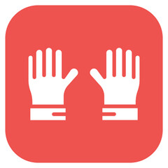 Obraz premium Gym Gloves icon vector image. Can be used for Weightlifting.