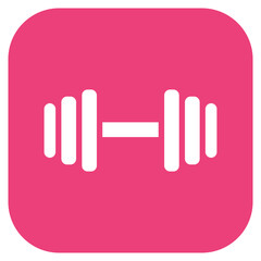 Dumbbell icon vector image. Can be used for Weightlifting.