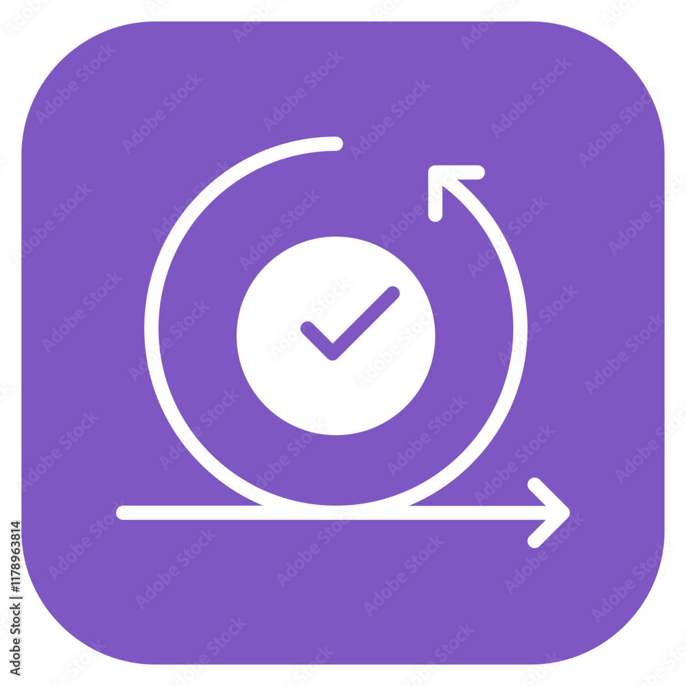 Poster scrum artifacts icon vector image. can be used for scrum development.