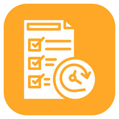 Sprint Backlog icon vector image. Can be used for Scrum Development.