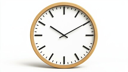 Minimalist Round Wall Clock