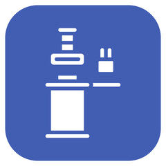 Vape Stand icon vector image. Can be used for Vaping.