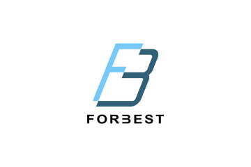 This is an Italian FB letter logo suitable for logo design for clothing businesses, marketplaces, plain t-shirts, counters, distros, bookstores, comics, reading books, libraries, reading parks