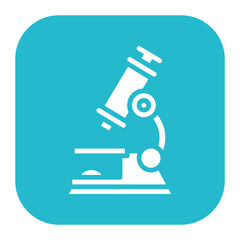 Microscope icon vector image. Can be used for Biotechnology .