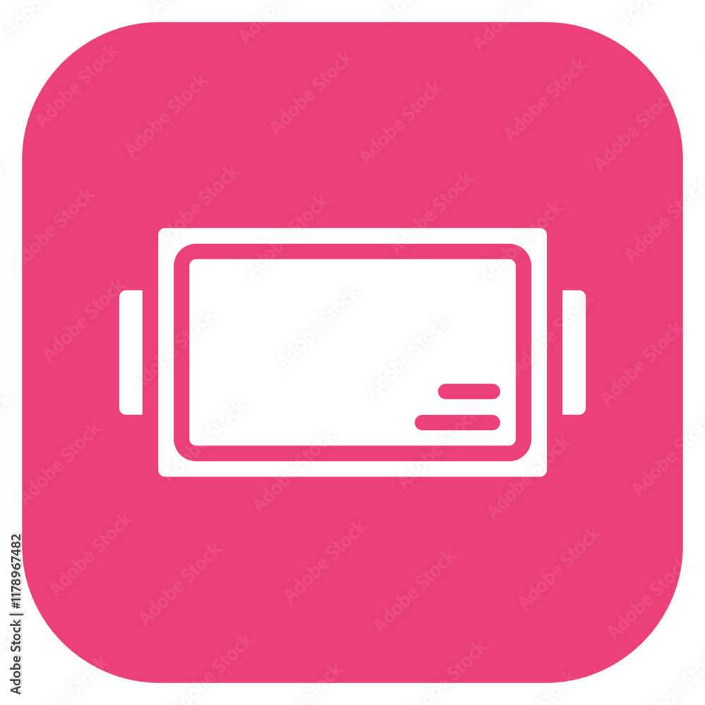 Poster baking sheet icon vector image. can be used for food processing.